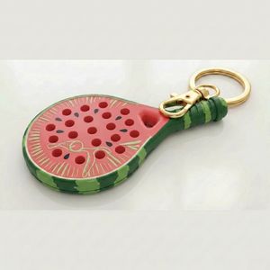 Llavero de Goma Personalizable al por Mayor con Forma de Raqueta de Tenis y Pádel, con Logotipo Personalizado, Material Duradero, Tamaño Personalizado para Regalos de Eventos - Product Image 1