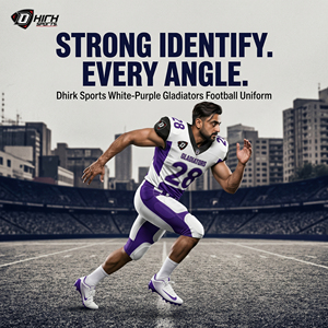 Custom Heavyweight Spandex Polyester V-Neck Short Moisture Wicking Youth American Football Team Uniform Amateur Leagues OEM - Product Image 5