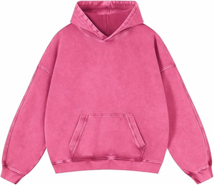Sweat à capuche éco-responsable imprimé en sérigraphie de haute qualité, coupe classique, pour fille, avec poche personnalisée, hiver, poids lourd 300-430g - Product Image 2