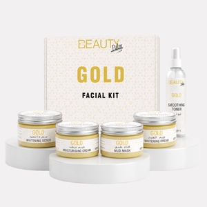 Kit Facial en or 5 en 1, soins de la peau, traitement Anti-âge et Anti-rides, vente en gros - Product Image 1