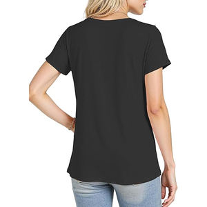 T-shirts unisexes en coton à carreaux surdimensionnés et épais pour l'été – Écologiques, séchage rapide, style décontracté streetwear - Product Image 4