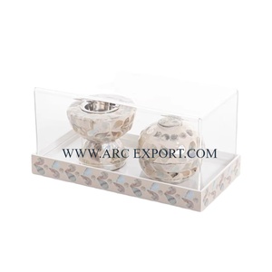 Quemador de incienso de Mesa para el hogar, caja de dulces y bandeja, tapa acrílica, incienso y quemador Bakhoor del fabricante y proveedor - Product Image 1