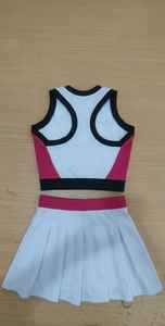 Uniforme de Animadoras Personalizado con Logotipo OEM, Top y Falda Sublimados para Grupos Escolares - Product Image 2