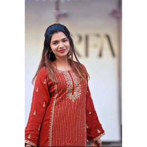 Ropa de Diseñador India y Pakistaní, Hermoso Dupatta Incluido, Conjunto de Fiesta de Top y Pantalón - Product Image 1