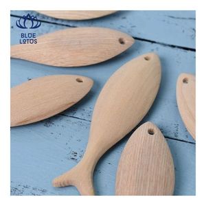 Envío el mismo día: Decoración de pez de madera 2026, madera maciza limpia para decoración de estantes y exhibición, apoyo para masticar y alivio. - Product Image 5