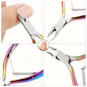 Professional Stainless Steel <b>Nail</b> <b>Clipper</b> 10.0mm Wide Jaw Opening Straight Sharp Tip <b>for</b> Finger <b>Nail</b> Care <b>Thick</b> <b>Nails</b> Adult Use - Product Image 2