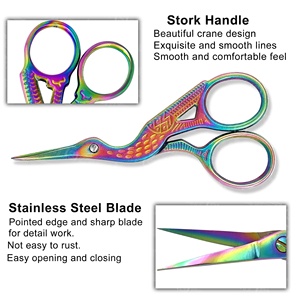 Juego de Tijeras Multifuncional de 4 Piezas para el Cuidado de las Uñas, Manicura, Cutículas, Punta Fina, Bordado, Acero Inoxidable, OEM, Venta al por Mayor - Product Image 5