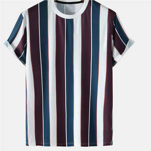 T-shirts pour hommes au design tendance, style décontracté urbain, vêtements de tous les jours, faible MOQ - Product Image 1