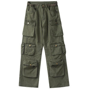 Pantalones Cargo para Hombre de Alta Calidad, Diseño Personalizado, Seis Bolsillos, Venta al Por Mayor OEM 2026 - Product Image 5