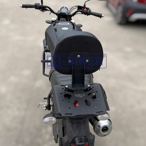 Porte-bagages arrière M-Biker Yamaha XSR155 avec dossier passager, accessoires moto, design 2 - Product Image 4