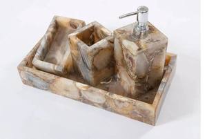 Ensemble de salle de bain en résine époxy 100% haute qualité, fabriqué à la main par crescent crafts - Product Image 4