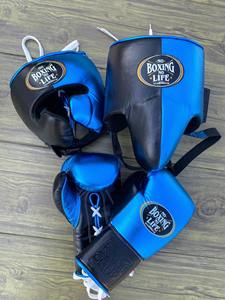 Conjunto de Boxeo Personalizable de Alta Calidad en Cuero PU, Sin Boxeo No Hay Vida, para Entrenamiento de Artes Marciales, Uso Profesional, OEM, Gimnasio - Product Image 5