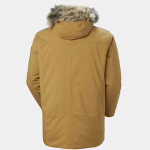 <b>Men's</b> Plus Size Hooded Puffer Jacket Fur Trim Waterproof Casual <b>Winter</b> <b>Coat</b> Solid Color Warm Outerwear OEM Service - Product Image 2