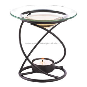 เครื่องอุ่นน้ำมันหอมระเหยแบบเกลียวโลหะและแก้ว - Product Image 1