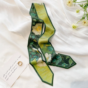 Correa para bolso estilo pintura al óleo, cinta pequeña, pañuelo largo, cinturón, diadema versátil de moda, cinta decorativa estilo Ins - Product Image 4