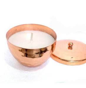 Metal Candle Jar With Lid Black Color Round Shape Candle Jar for Home and Hotel <b>Table</b> Decor Customized - Product Image 2