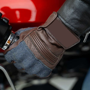 Guantes profesionales de cuero genuino para montar en invierno, disponibles en todas las tallas, guantes de cuero para venta en línea. - Product Image 5