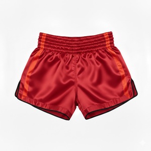 Top Selling Custom Logo Muay Thai Boxing Shorts Private Label Bulk Order Sportswear Heat-Transfer Printed Breathable <b>100</b>% - Product Image 3