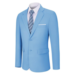 Trajes de hombre formales de negocios, hechos a medida, de alta calidad, de algodón, corte ajustado, de moda, para fiestas. - Product Image 2