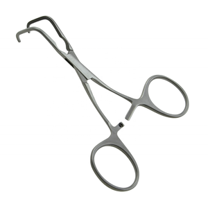 Pinzas Vasculares Pediátricas de Acero Inoxidable Alemán de 105 mm, Instrumento Quirúrgico Manual para un Control Preciso de la Pinza de Vasos Delicados - Product Image 2