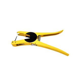 Aluminium alloy one-piece RFID ear tag plier applicator with extra durable pin for integrated visual tag sheep cattle pig animal - Product Image 1
