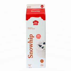 Crème Non Laitière en Gros de Haute Qualité Snowhip, Crème de Garniture Non Laitière 1KG pour Pâtisserie et Décoration, HALAL, Prix Avantageux - Product Image 1