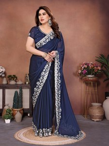 Sari en soie traditionnel indien de qualité supérieure pour mariage et occasions spéciales, disponible à prix de gros en provenance d'Inde - Product Image 2