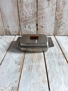 Metal Butter <b>Storage</b> Container with Cover for Fridge & Countertop - Product Image 4