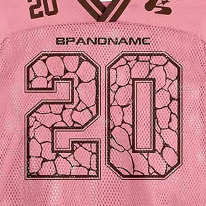 เสื้อฟุตบอลผู้ชายสีม่วงแดงเบอร์ 12 แบรนด์เนม แขนสั้น คอวี สปอร์ต ระบายอากาศได้ดี ทรงปกติ พิมพ์ลาย - Product Image 6