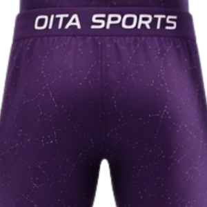 Ensemble de vêtements de sport pour hommes, chemise et short de compression violets, séchage rapide, extensible, pour la salle de sport, l'entraînement, la course à pied, les exercices, les vêtements de sport athlétiques - Product Image 6