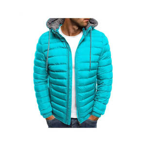 Chaqueta Acolchada de Invierno para Hombre, Ligera, Cálida, para Uso en Exteriores, Chaqueta Térmica Premium, Resistente al Viento, para Clima Frío - Product Image 1