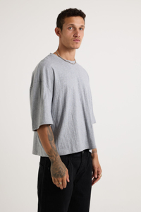 Camiseta Extra Grande de Algodón de Alta Calidad para Hombre, Mangas Cortas, con Nuevo Diseño, Servicio OEM Personalizable, en Oferta - Product Image 5