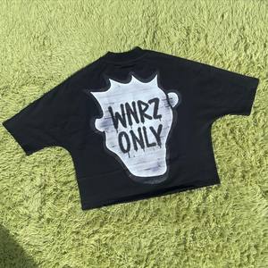 Alta calidad logotipo personalizado pantalla DTG impresión 100% algodón 260GSM gota hombro recortado longitud hombres camiseta de gran tamaño - Product Image 5