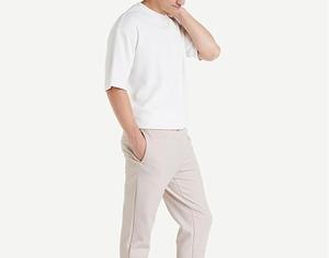 T-shirt Homme Blanc en Coton Coupe Oversize Personnalisable avec Logo – Grande Taille Ample Respirant à Épaules Tombantes – Nouvelle Collection Promotionnelle - Product Image 1