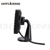 Monitor de Vehículo AHD HD 1080P de 7 Pulgadas con Botones Retroiluminados en Azul, Pantalla IPS para Camiones, Autobuses, Monitoreo de Seguridad de Reversa para Vehículos Pesados