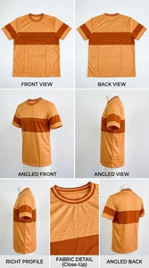 เสื้อยืดผู้ชายลำลองฤดูร้อนแขนสั้นผ้านุ่มระบายอากาศได้สบายน้ำหนักเบาใช้ทุกวันชุดชายหาด - Product Image 3