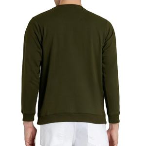 Sweat-shirt pour homme de nouvelle conception, respirant, de haute qualité, avec impression de logo personnalisée, léger, uni, couleur unie, BY BS 2026 - Product Image 5