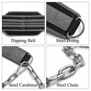 Fitness Safety Gear Unisex Neoprene Gym <b>Belt</b> With Custom Private Label Dedicated Fitness Space Versatile Vintage Wear Dip <b>Belt</b> - Product Image 4