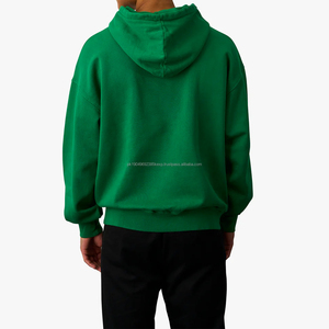 Sweat-shirt de luxe à col montant, de haute qualité, en coton biologique lourd, sweat-shirt à logo personnalisé, sweat-shirt à col rond surdimensionné - Product Image 2