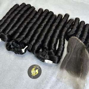 ผมคนมัดเป็นลอนแบบมัดผมดิบจากเวียดนามพร้อมส่ง - Product Image 3