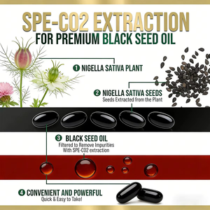 Cápsulas de Aceite de Semilla Negra OEM ODM, 500 mg, Aceite de Nigella Sativa 100% Puro para Apoyar la Inmunidad, la Salud del Corazón y el Bienestar Diario - Product Image 2
