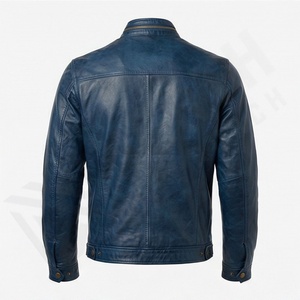 Veste de moto en cuir véritable pour homme de qualité supérieure, nouvelle arrivée, vestes de moto d'hiver, protections amovibles, personnalisables - Product Image 2