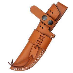 Funda de cuero para cuchillo, ajuste personalizado, para camping, senderismo, pesca, bushcraft y protección diaria del cuchillo. - Product Image 4
