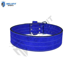 Cinturón de Levantamiento de Pesas Ajustable, Ligero, Resistente, Profesional, Antideslizante, Unisex, de Cuero Vacuno de Alta Calidad - Product Image 4