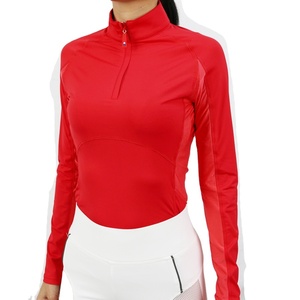 High Quality Equestrian Show Shirt Womens Long Sleeve <b>Riding</b> <b>Top</b> <b>Horse</b> Base Layer Custom Logo Stretch Clothing Wholesale - Product Image 1