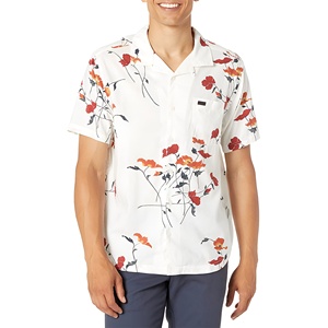 เสื้อเชิ้ตฮาวายแขนสั้นสำหรับผู้ชายรุ่นใหม่ ปรับแต่งได้ ทันสมัย สวมใส่สบาย ระบายอากาศได้ดี แห้งเร็ว และกันยับ เหมาะสำหรับวันหยุดพักผ่อน - Product Image 1