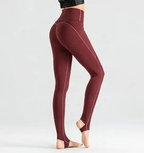 Yoga <b>Leggings</b> Women 2025 New Lulu Gym Breathable Fitness <b>Leggings</b> with Solid <b>Pattern</b> for Ladies - Product Image 5