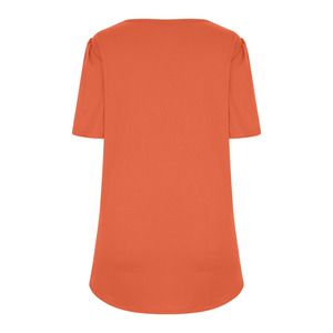 Ropa de Talla Grande para Mujer, Blusas Holgadas Informales, Cuello Redondo, Manga Corta, Camiseta de Algodón, Túnica para Todas las Temporadas, de Bangladesh - Product Image 2