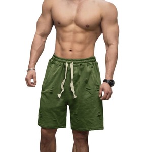 Pantalones Cortos Deportivos de Gimnasio, Estilo Hip-Hop, Populares, de Moda Urbana, para Hombre, Lisos, Deportivos, Extra Grandes, Esenciales - Product Image 1