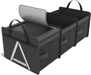 Organizador de Maletero para Auto OEM con Bolsa Refrigerante Aislante Premium, Organizador de Almacenamiento Plegable Resistente para Auto, SUV, Camioneta o Furgoneta - Product Image 3